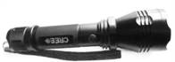 180 Lumen Multi Funktion taktische LED Polizei Taschenlampe JW026181-Q3
